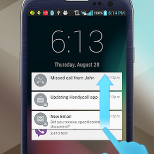 Lollipop ဒီဇိုင္း Lockscreen ဒီဇိုင္းအလန္းေလး - Android L Premium v1.42 Apk