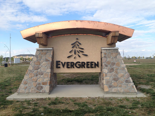 Evergreen Area Sign