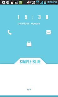 How to get Simple Blue GO locker theme lastet apk for pc