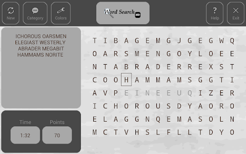 Word Search HD Tablet Screenshots 1
