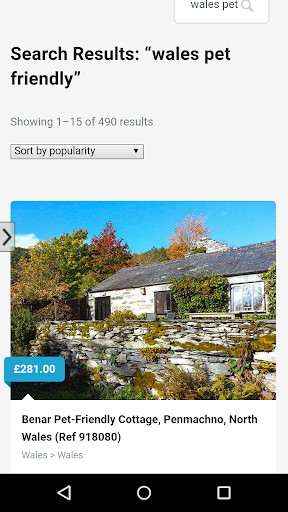 Scotland Pet Friendly Cottages