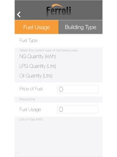 Ferroli RHI Calculator Screenshots 5