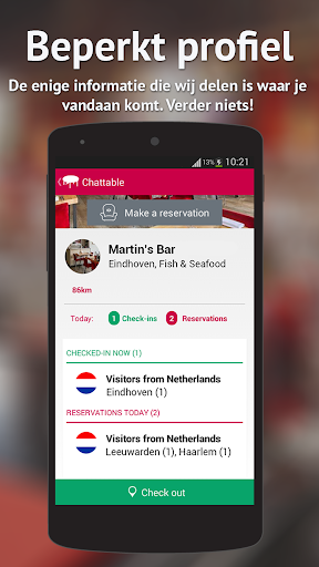 【免費社交App】Chattable | Samen uit eten!-APP點子