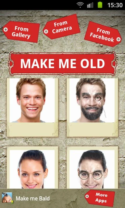 Make me old!