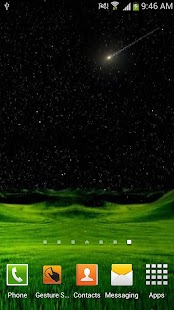 How to install Meteors star night wallpaper 2.0 mod apk for bluestacks