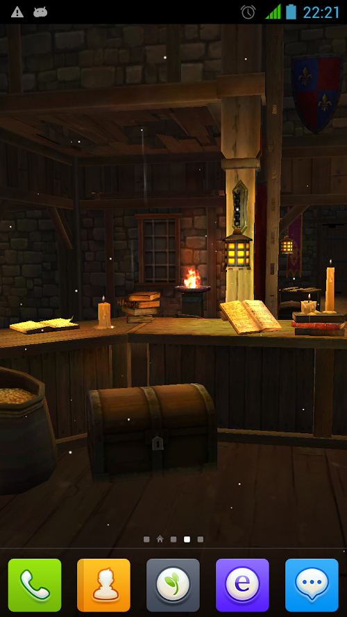 Android application Fantasy House 3D screenshort