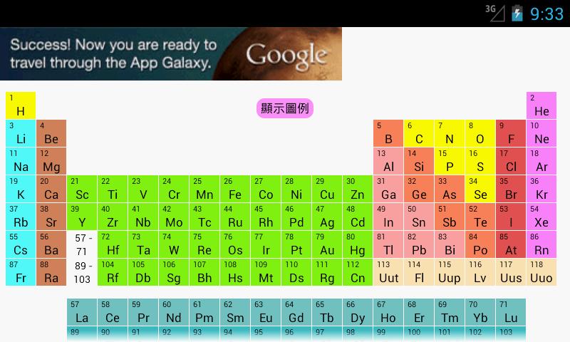 song table audio periodic Google Apps   é±æè¡¨ Play on Android