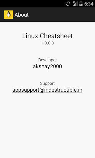 【免費書籍App】Linux Cheatsheet-APP點子