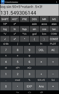 Pi Scientific Calculator Screenshots 0