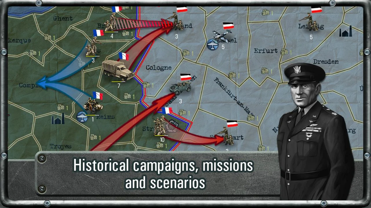 Strategy & Tactics: WW II - screenshot