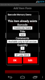 Barcode Memory Demo poster 5