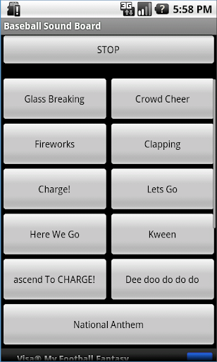 Baseball Soundboard