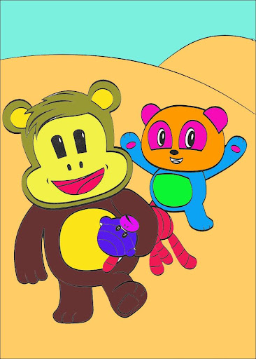 Kids Paint Monkey