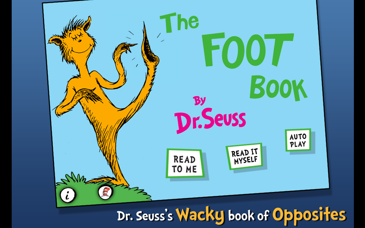 The FOOT Book - Dr. Seuss - Android Apps on Google Play