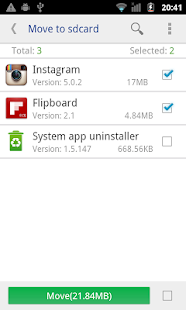 move app to sdcard pro Screenshot