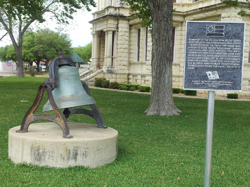 Milam County Courthouse Memoriam Bell