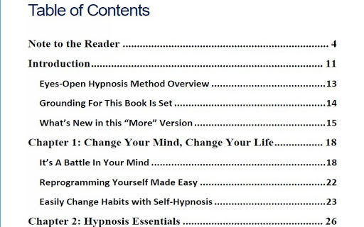 The Secrets of Self Hypnosis