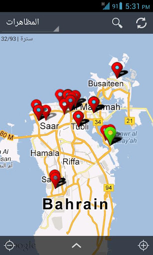 Bahrain Map