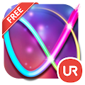 UR 3D Neon Lines Live Theme Apk