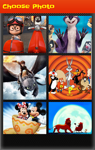 Cartoon Picture Puzzle