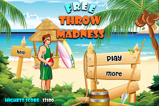 【免費體育競技App】Free Throw Madness-APP點子