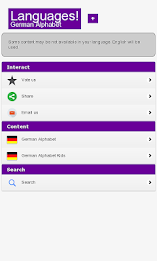 German Alphabet by Language Alphabet Apps poster 1
