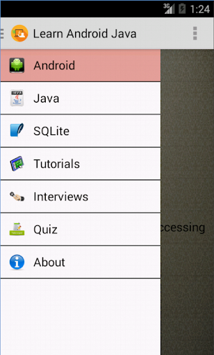 Learn Android Java