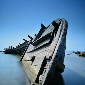 Broken by Ajar Setiadi - Transportation Boats