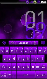 How to mod GOKeyboard Theme - DeepPurple 2.0 unlimited apk for android