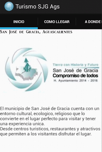 App Turismo San José de Gracia