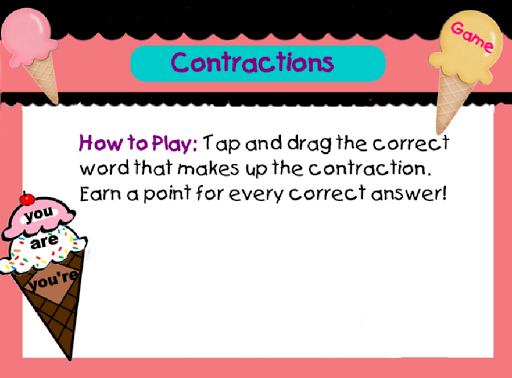 【免費教育App】Contraction Match-APP點子