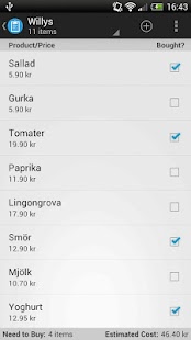 Shopping List Screenshots 0