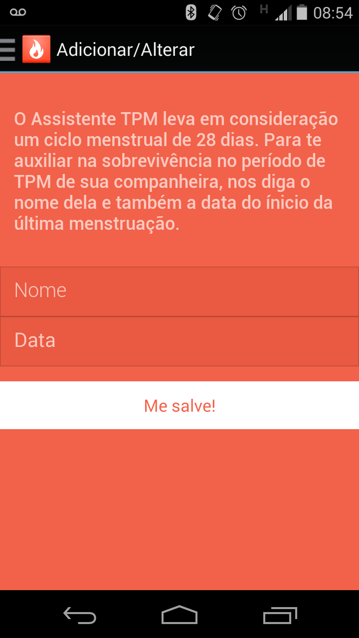 Android application PMS Assistant screenshort
