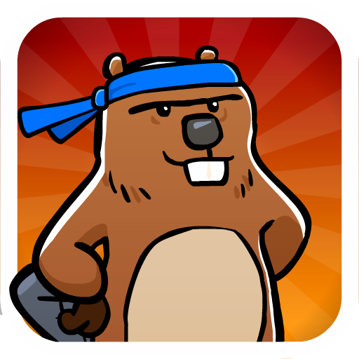 Бобры на андроид. Beaver icon.