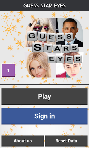 Guess star eyes