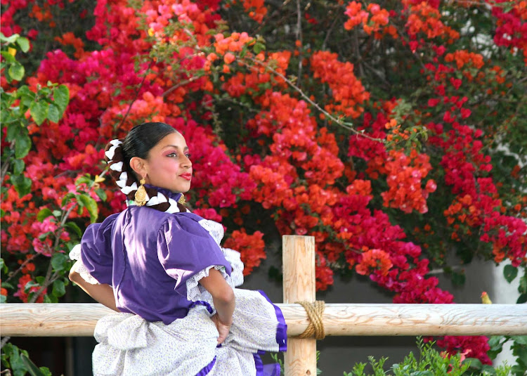 A performer in Old Town, San Diego.