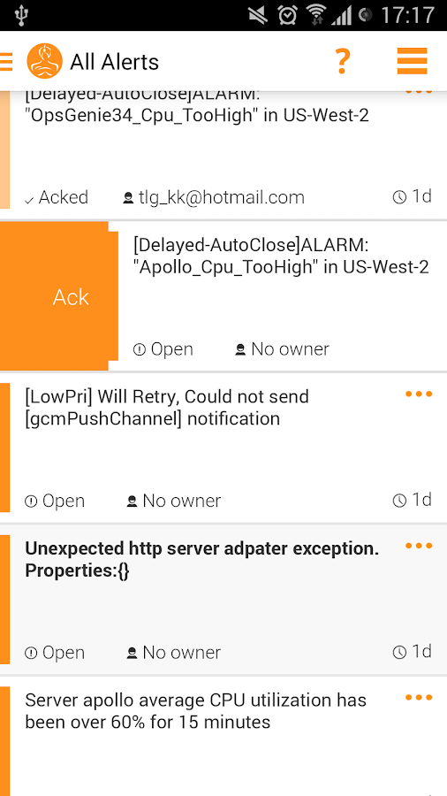 OpsGenie Android Apps on Google Play