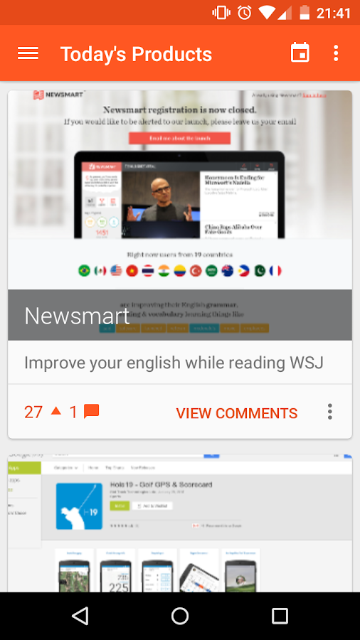    Jager for Product Hunt- screenshot  