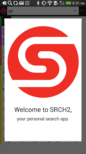 SRCH2 for Mobile℠ Search-Beta