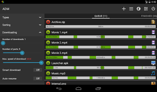 Advanced Download Manager - screenshot thumbnail