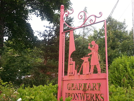 Gearhart Ironwerks Sign