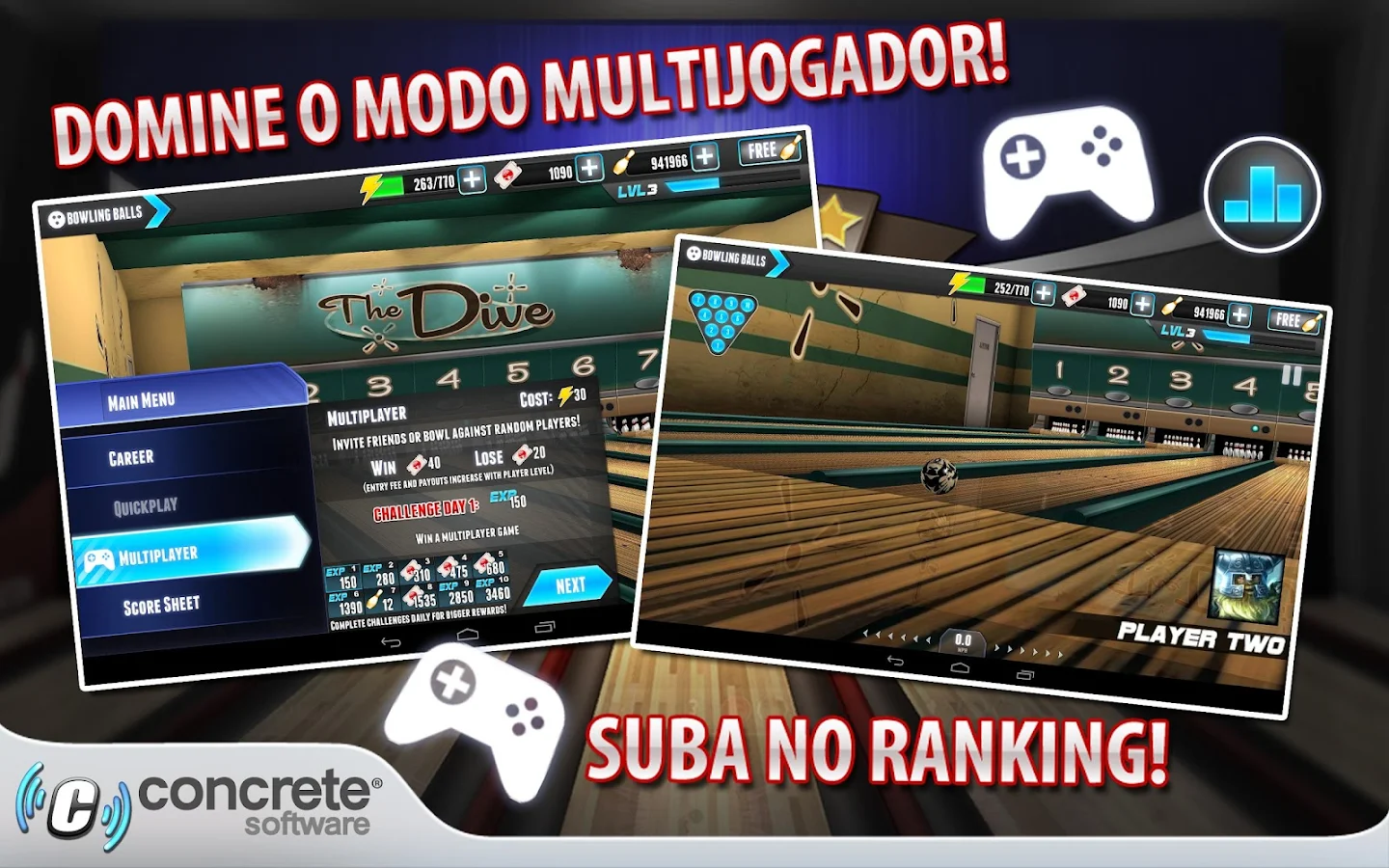 Desafio do boliche da PBA - screenshot