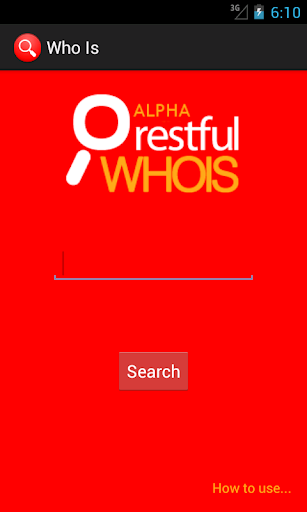 Restful WHOIS APP