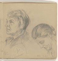 Portretten van Oma en Dien