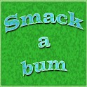 Smack a bum logo