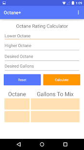 Fuel Octane Calculator Octane+ Screenshots 5