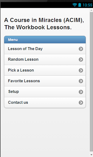ACIM Daily Lesson App