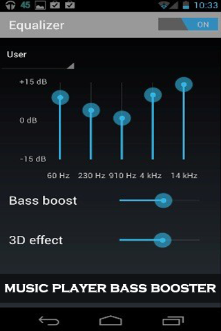 音樂播放器低音助推器