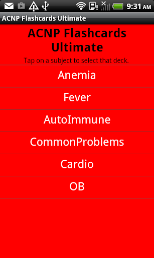 ACNP Flashcards Ultimate