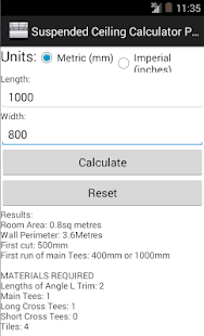Free Download Suspended Ceiling Calc Pro APK for Android